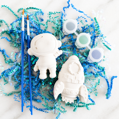 Astronaut & Rocket Painting Kit