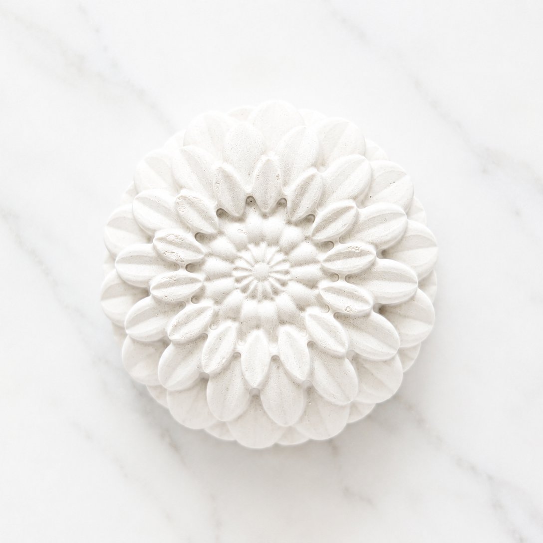 Blooming Dahlia Plaster Paint Kit