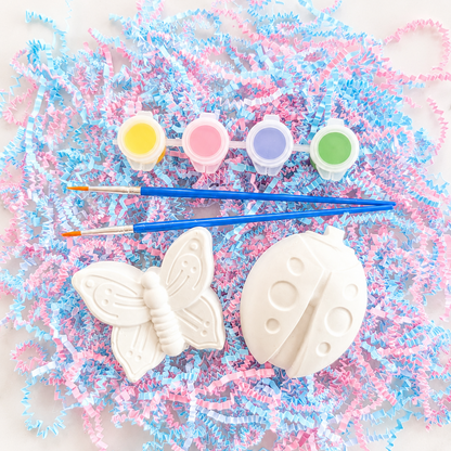 Butterfly & Ladybug Plaster Paint Kit