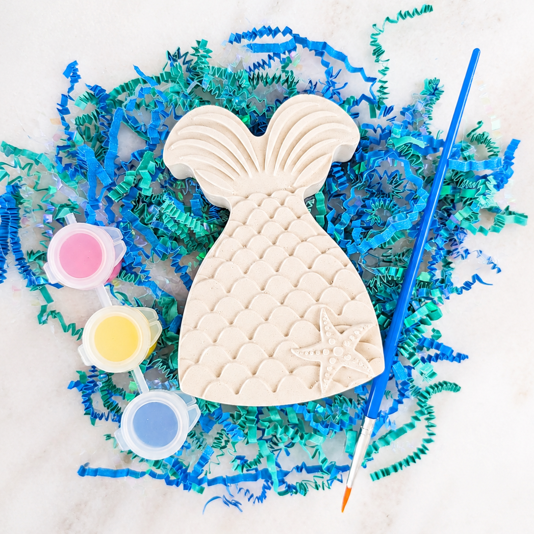 Mermaid Plaster Painting Kit