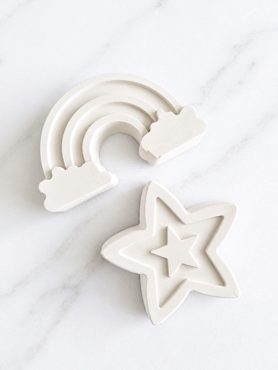Rainbow & Shooting Star Plaster Paint Kit