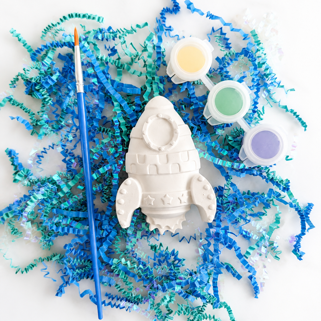 Rocket Plaster Painting Kit